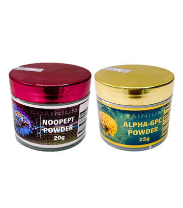 Nootropic Pack - Noopept 20g Powder - Alpha-GPC 25g Powder