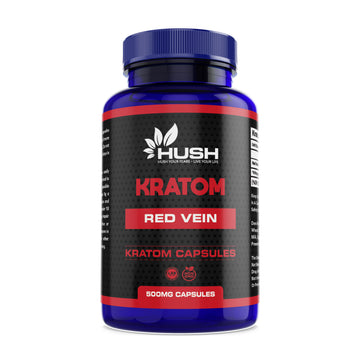 Kratom Red Vein Capsules - 90 Count